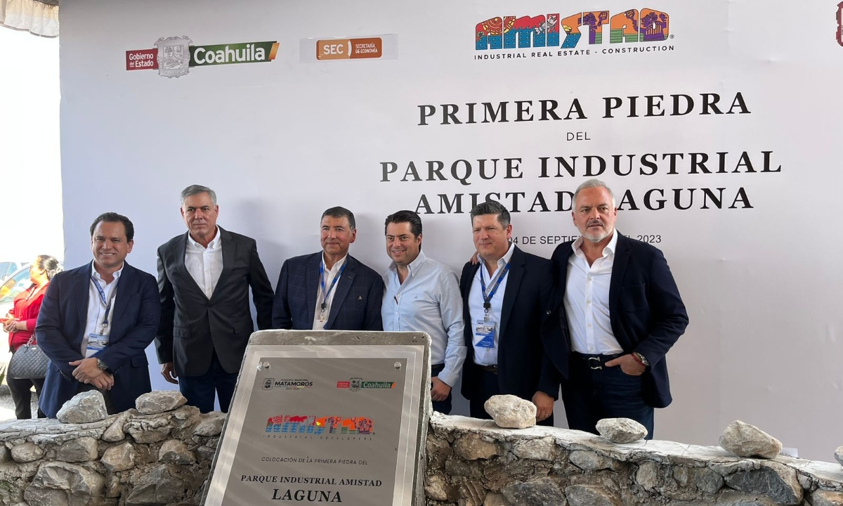 Grupo Amistad invierte 62 millones de dólares en parque industrial ubicado en Coahuila