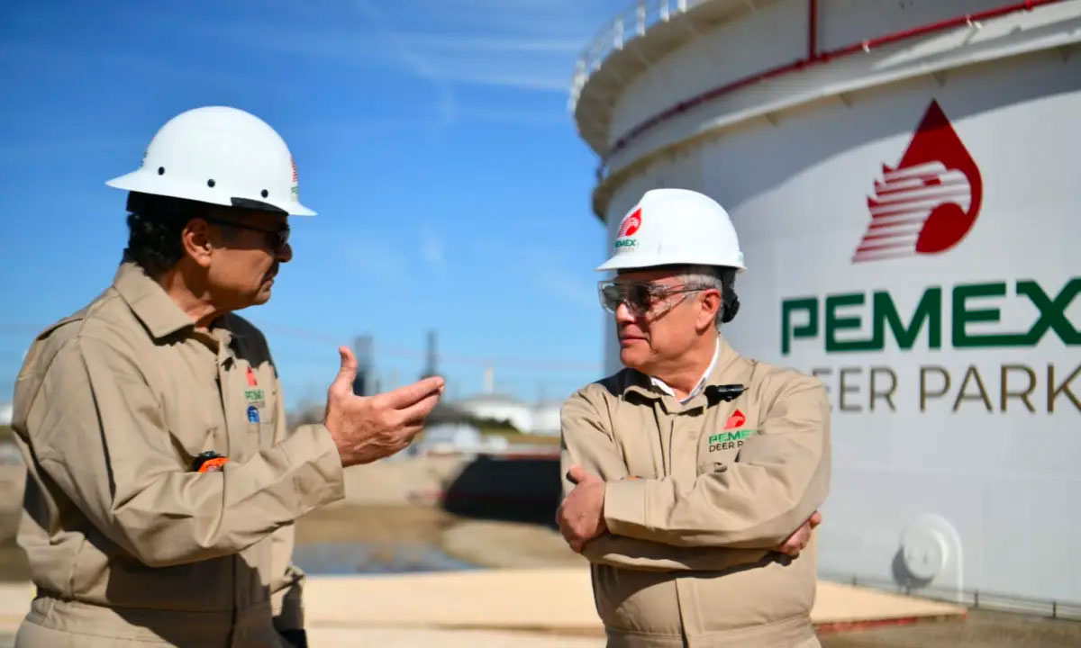 Refinerías de Pemex operan a la mitad de su capacidad; procesan 796,609 bpd en agosto