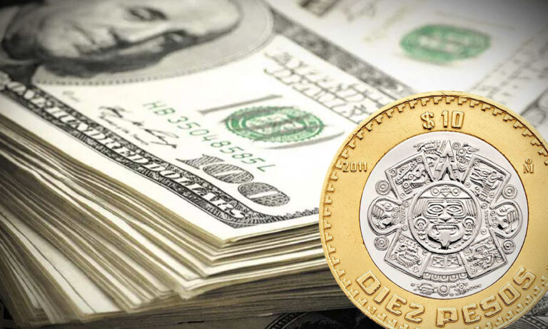 Peso se repliega por segunda jornada consecutiva; cotiza en 17.23 por dólar