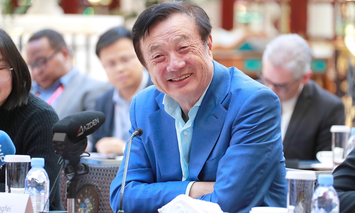 Ren Zhengfei, el fundador de Huawei.