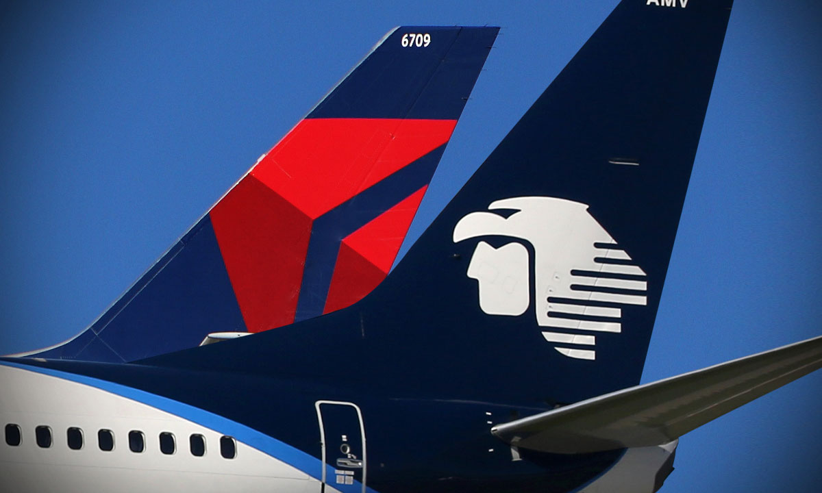 Alianza Aeroméxico-Delta contará con más operaciones entre México y EU; oferta de asientos aumentará 30%