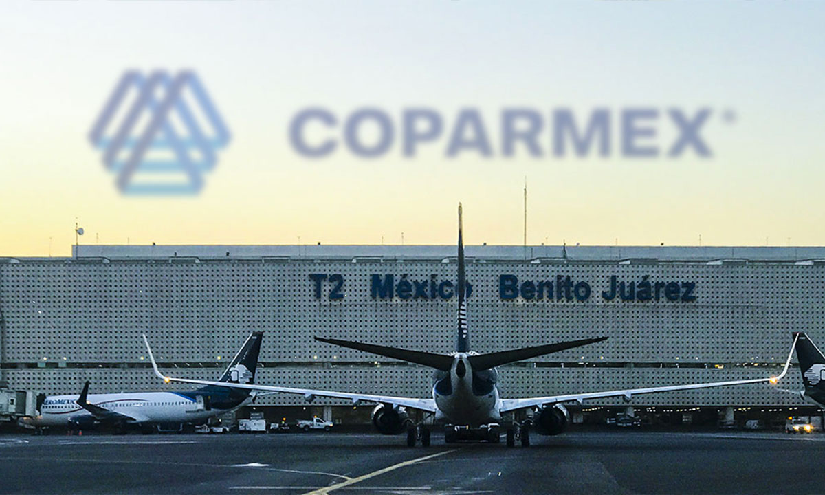 Modificación unilateral de tarifas aeroportuarias es una falta grave al Estado de derecho: Coparmex