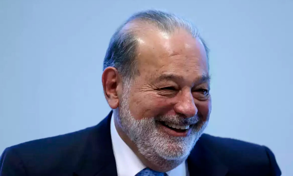 ¿Cuánto dinero tenía en enero Carlos Slim y cuánto tiene hoy?