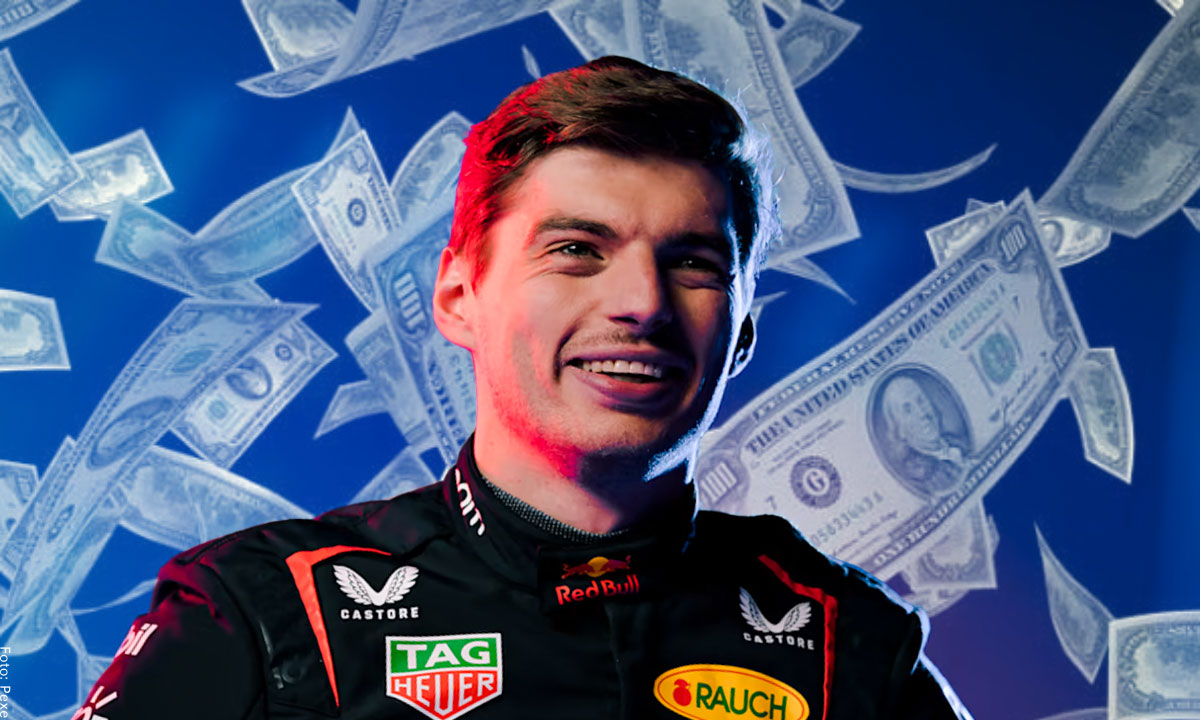 ¿A cuánto asciende la fortuna de Max Verstappen?
