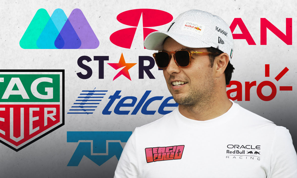 ¿Quiénes son los patrocinadores de Checo Pérez? 7 marcas que apoyan su carrera en Fórmula 1