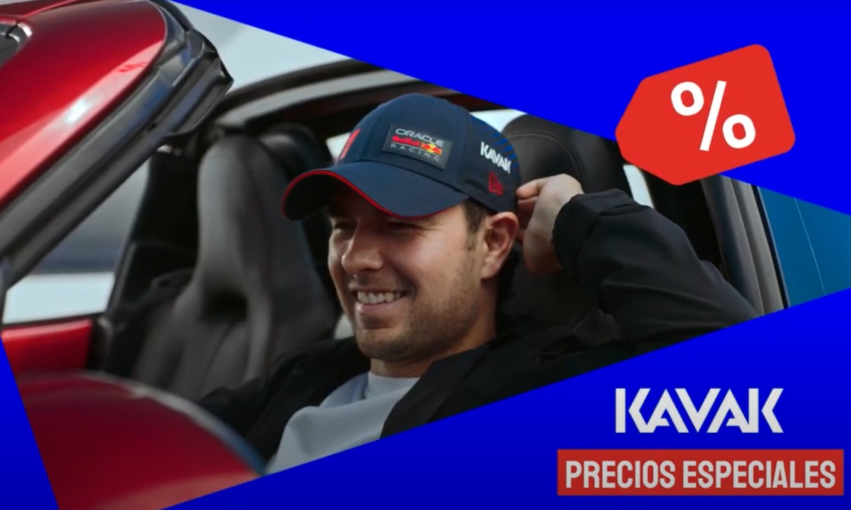 Checo Pérez es patrocinado por Kavak