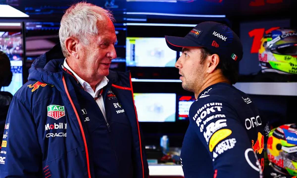 Cuál es la relación de Checo Pérez con Helmut Marko en Red Bull