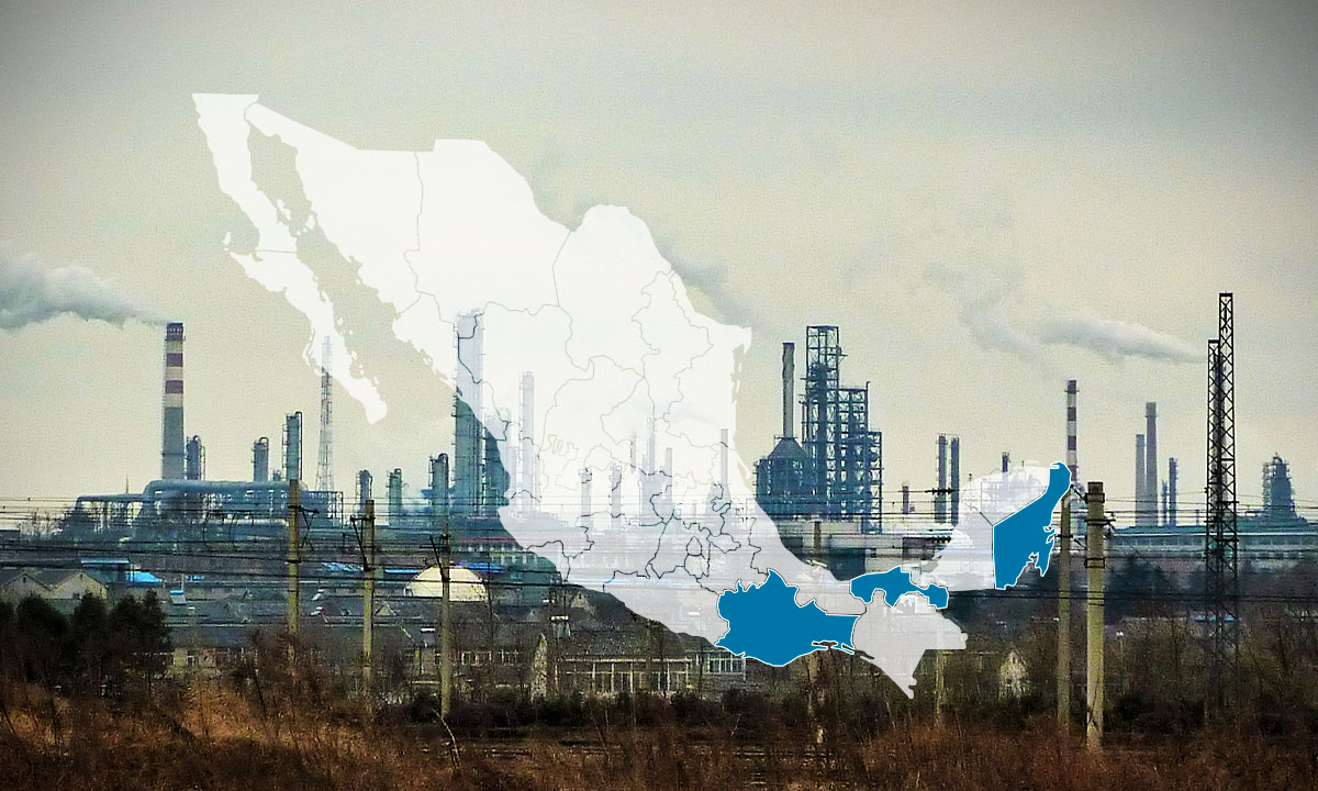 Obras insignia de AMLO impulsan la actividad industrial de la región sur-sureste de México