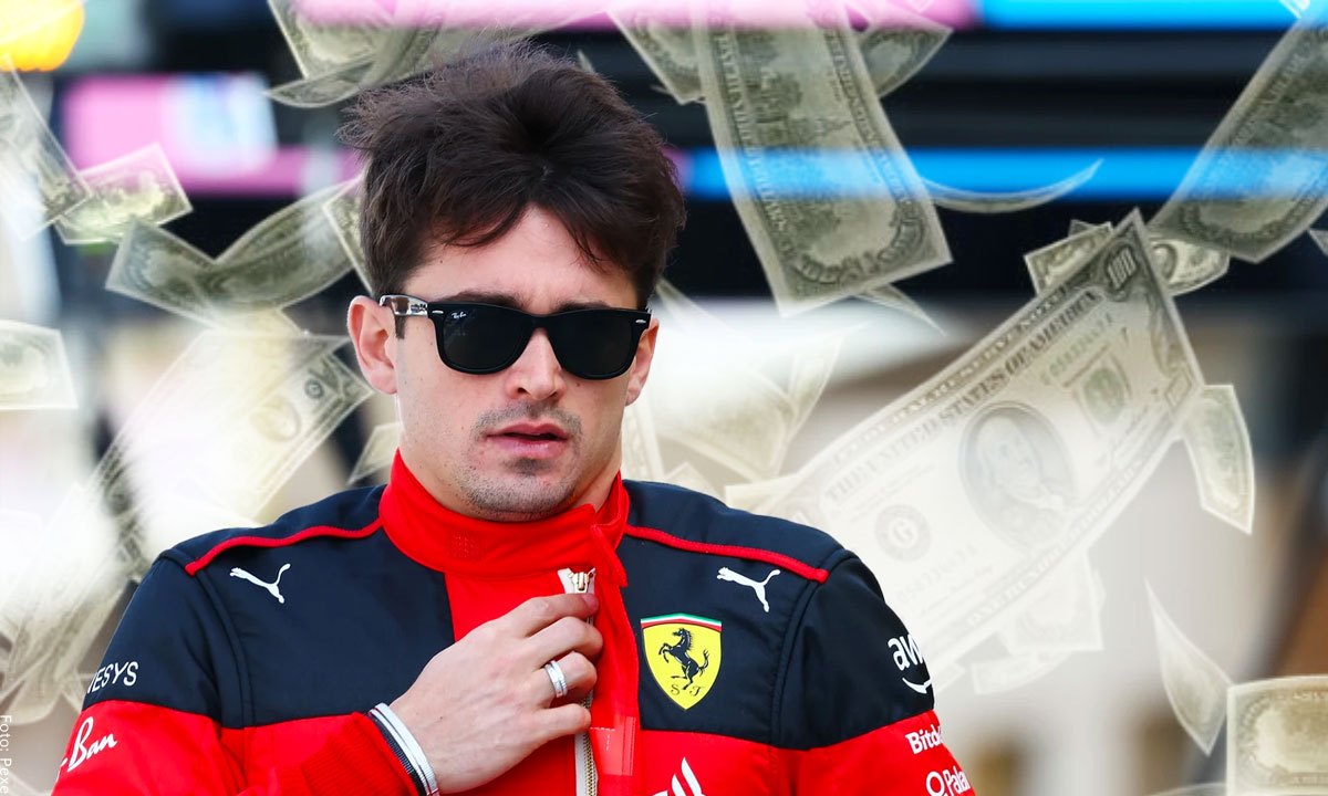 Fórmula 1: ¿De cuánto es la fortuna de Charles Leclerc, de Ferrari?