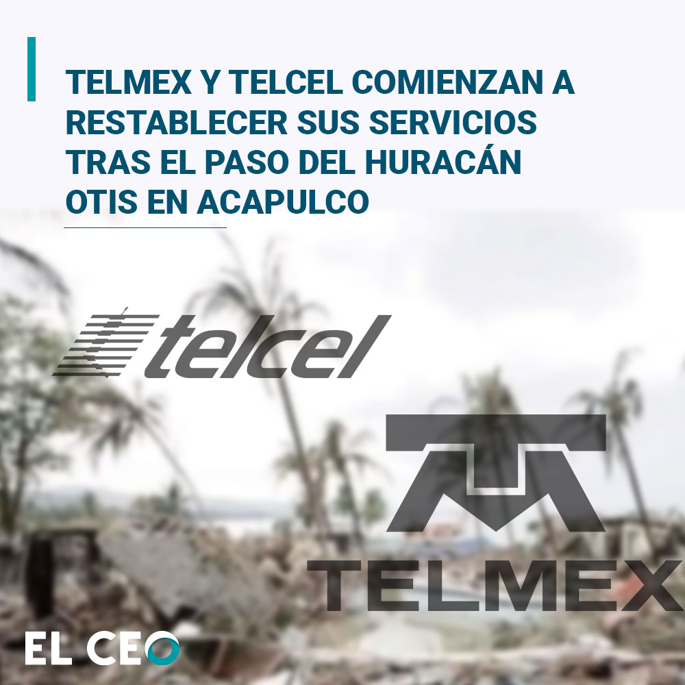Telecomunicaciones en Acapulco tras huracán Otis
