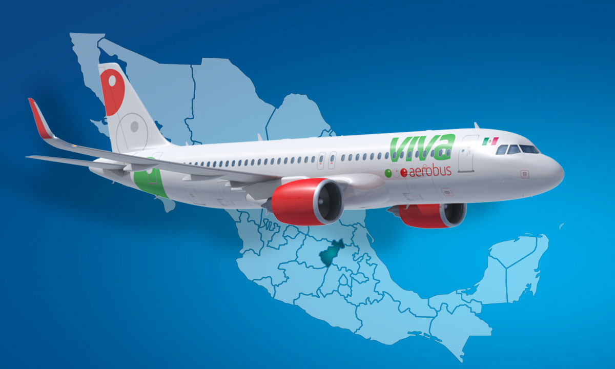 Viva Aerobus sigue volando alto: anuncia dos nuevas rutas a EU desde Querétaro