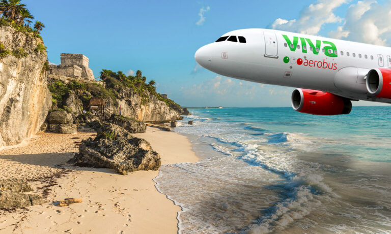 Viva Aerobus: ¿Cuáles rutas tendrá al nuevo aeropuerto de Tulum?