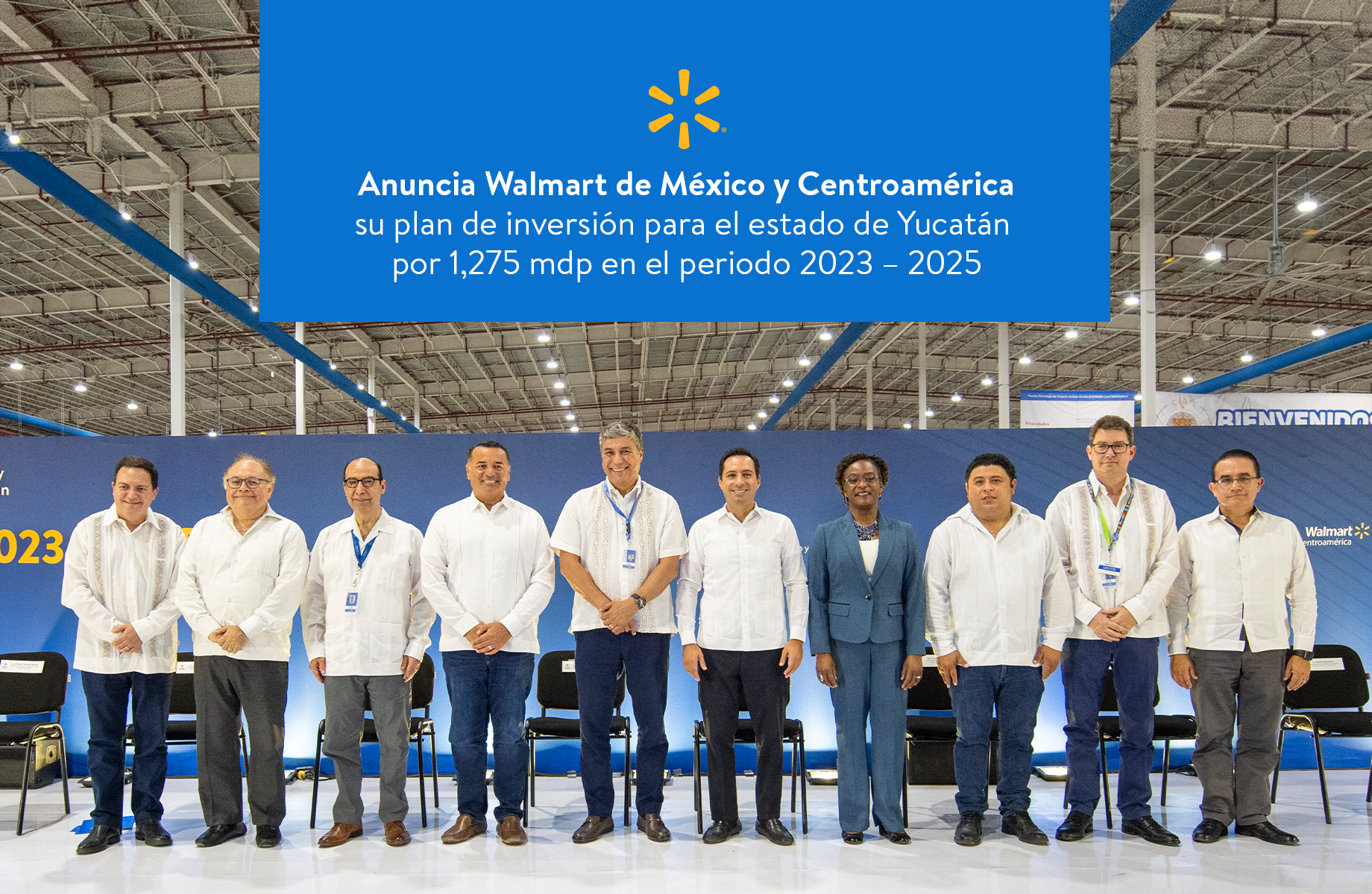 Walmart abrirá 28 nuevas unidades en Yucatán; planea una inversión de 1,275 mdp en la entidad