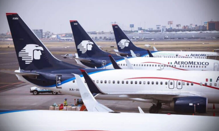 Aeroméxico reporta tráfico de 2.06 millones de pasajeros durante octubre