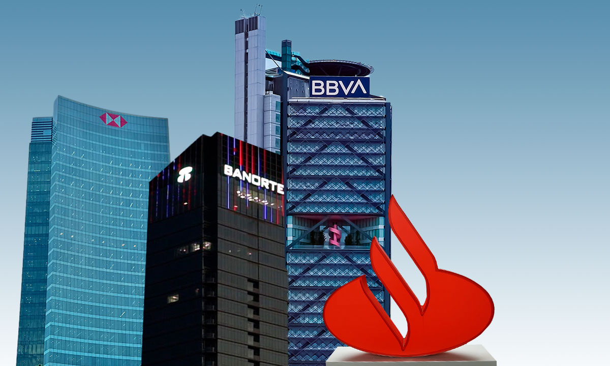 Estos son los 5 bancos con más sucursales operando en México en 2023