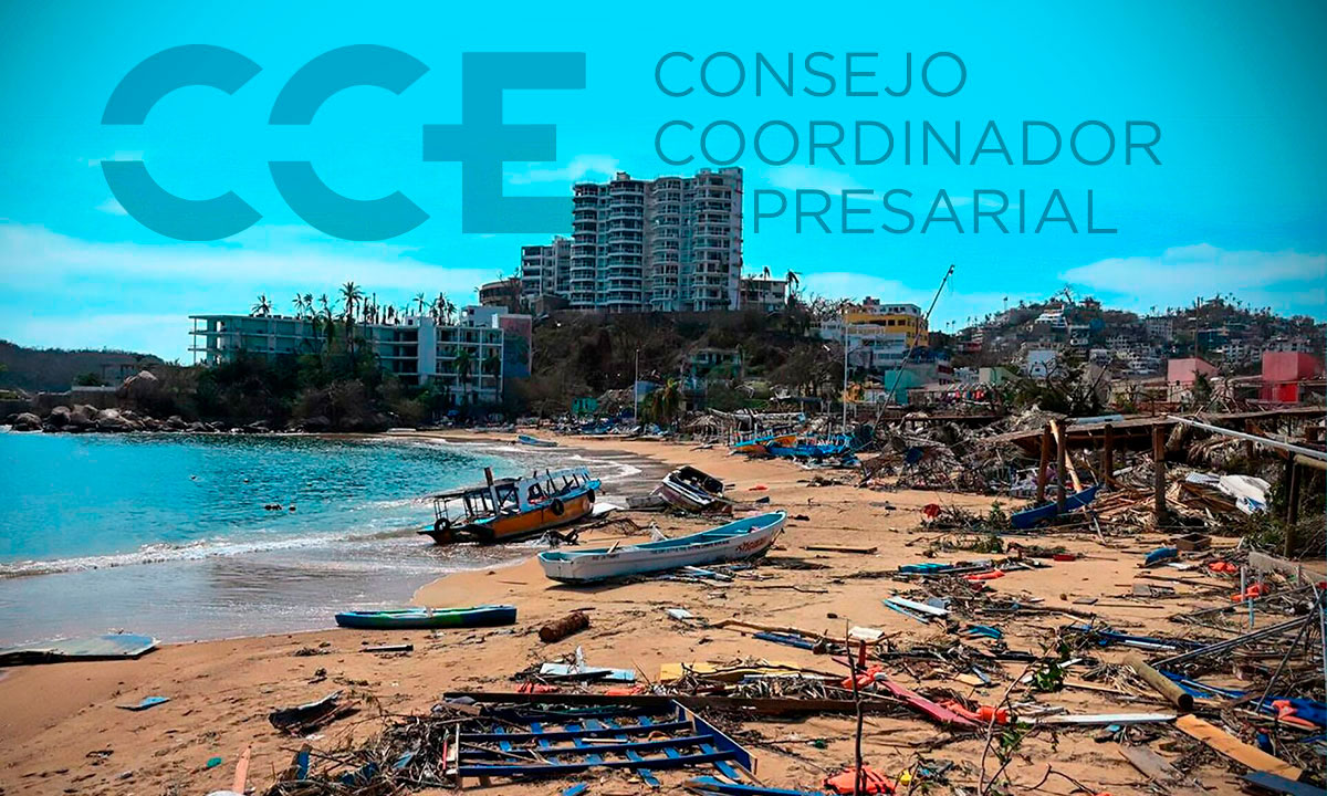 Iniciativa Privada promoverá convenciones en Acapulco para contribuir a la reconstrucción