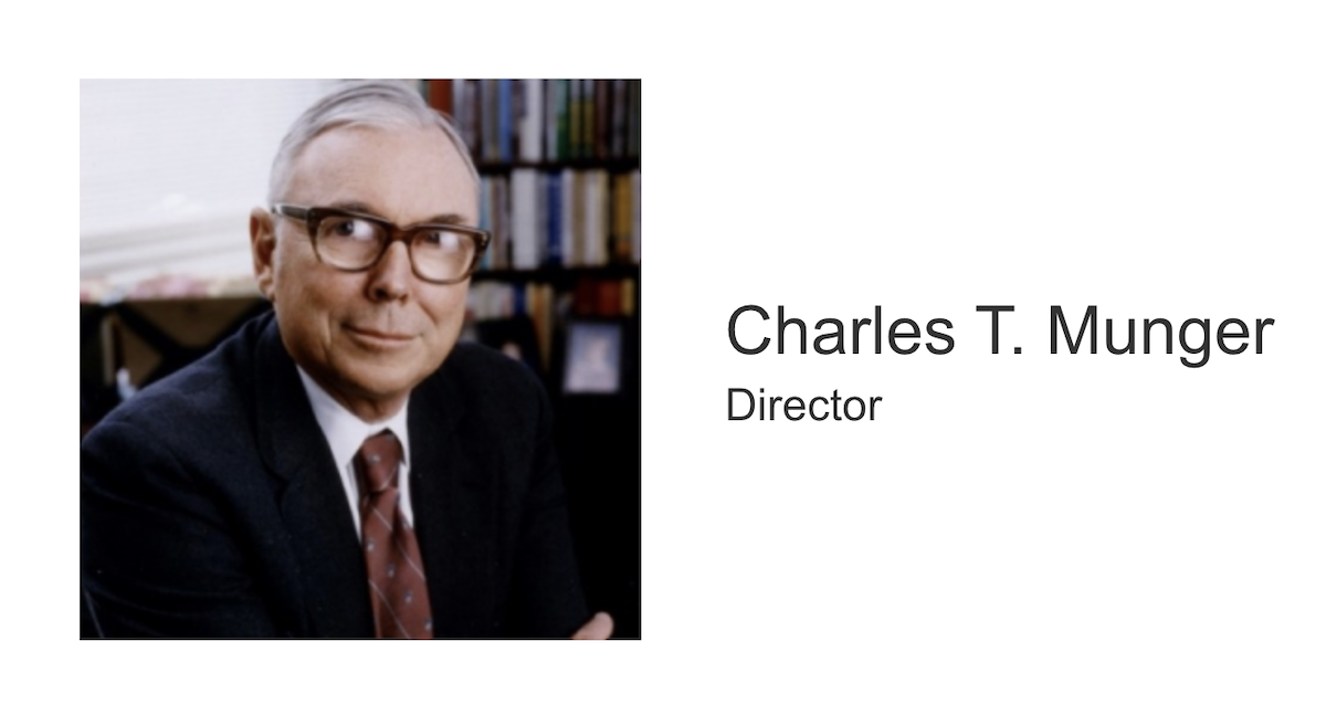 Charlie Munger