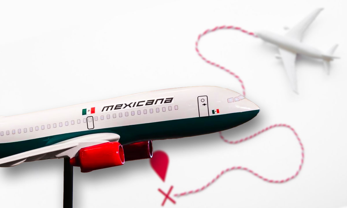 ¿Cuántas rutas operará Mexicana de Aviación?