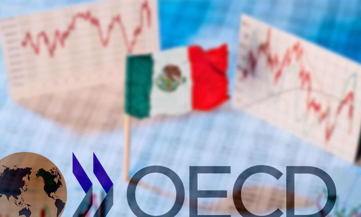 OCDE eleva ligeramente la previsión de crecimiento para el PIB de México, a 3.4% en 2023