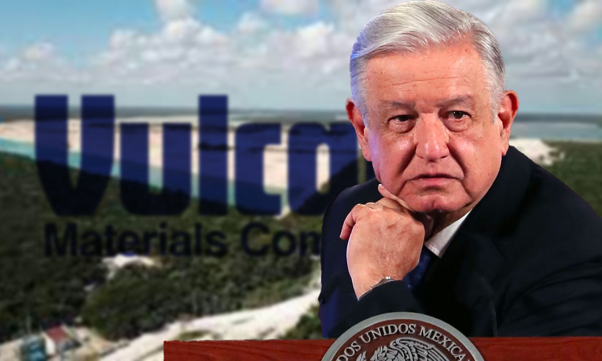 AMLO aún no descarta un acuerdo con Vulcan Materials por terrenos en Quintana Roo