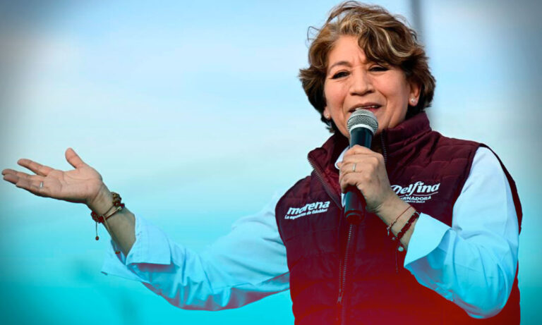Delfina Gómez reduce su sueldo como gobernadora del Edomex