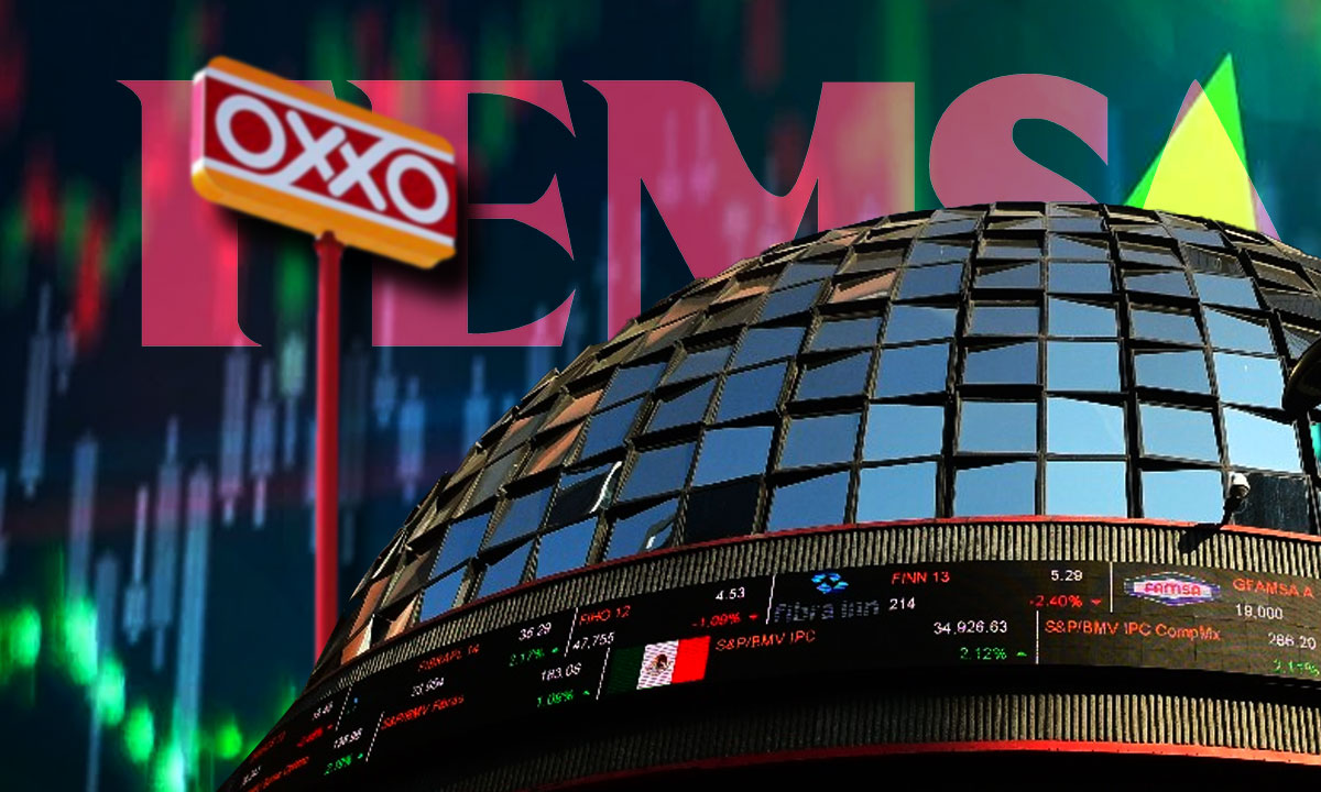Oxxo ‘lleva’ a Femsa a máximos en la Bolsa Mexicana de Valores