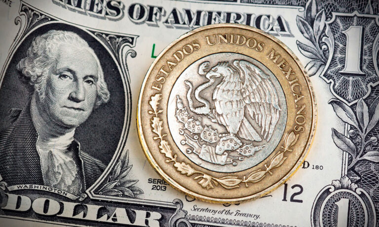 Peso suma siete jornadas con ganancias tras publicarse minutas de la Fed