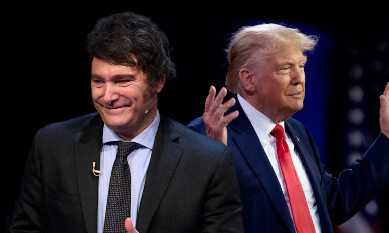 Donald Trump felicita a Javier Milei por su triunfo y anuncia que viajará a Argentina