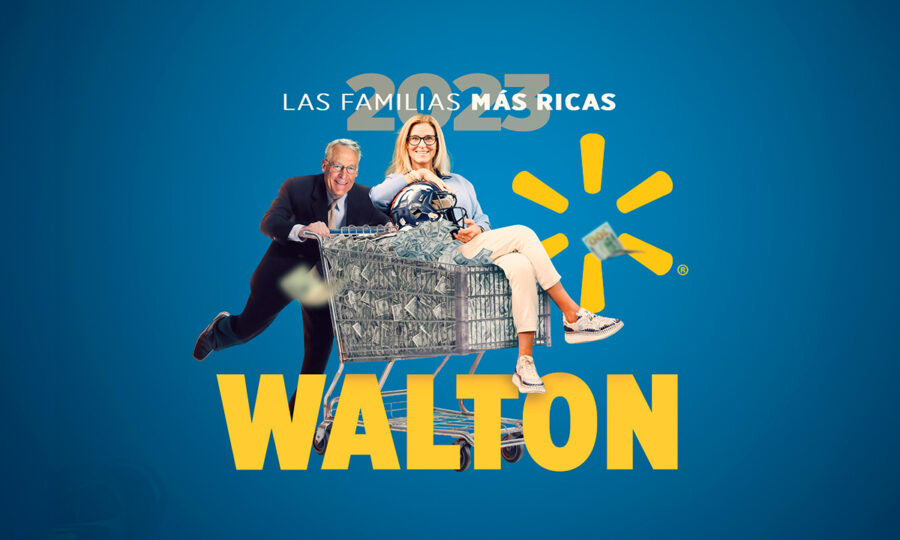 Familias más ricas de 2023 Conoce a la familia Walton, dueños de Walmart