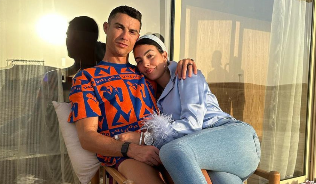  Georgina Rodríguez con su pareja, Cristiano Ronaldo