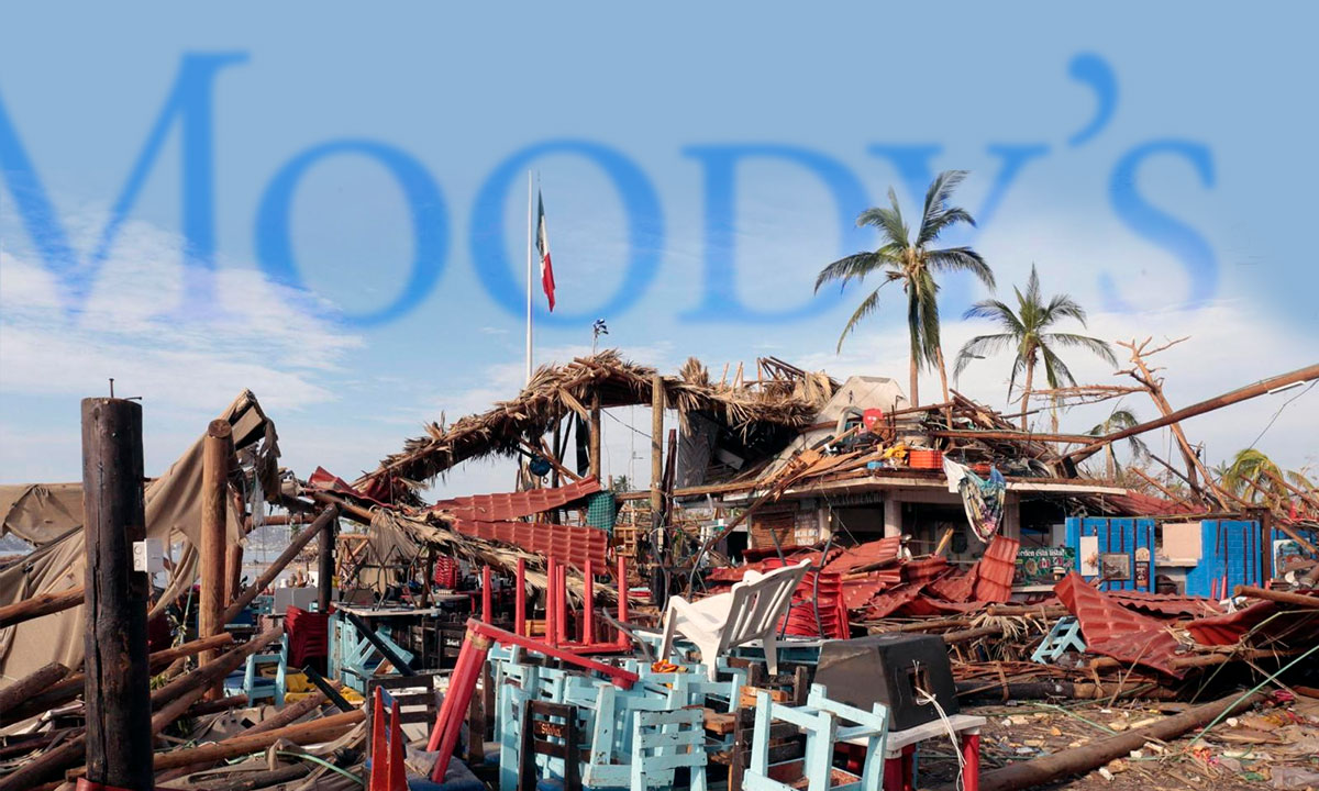 Entidades de México, con recursos escasos para hacer frente a desastres naturales: Moody’s