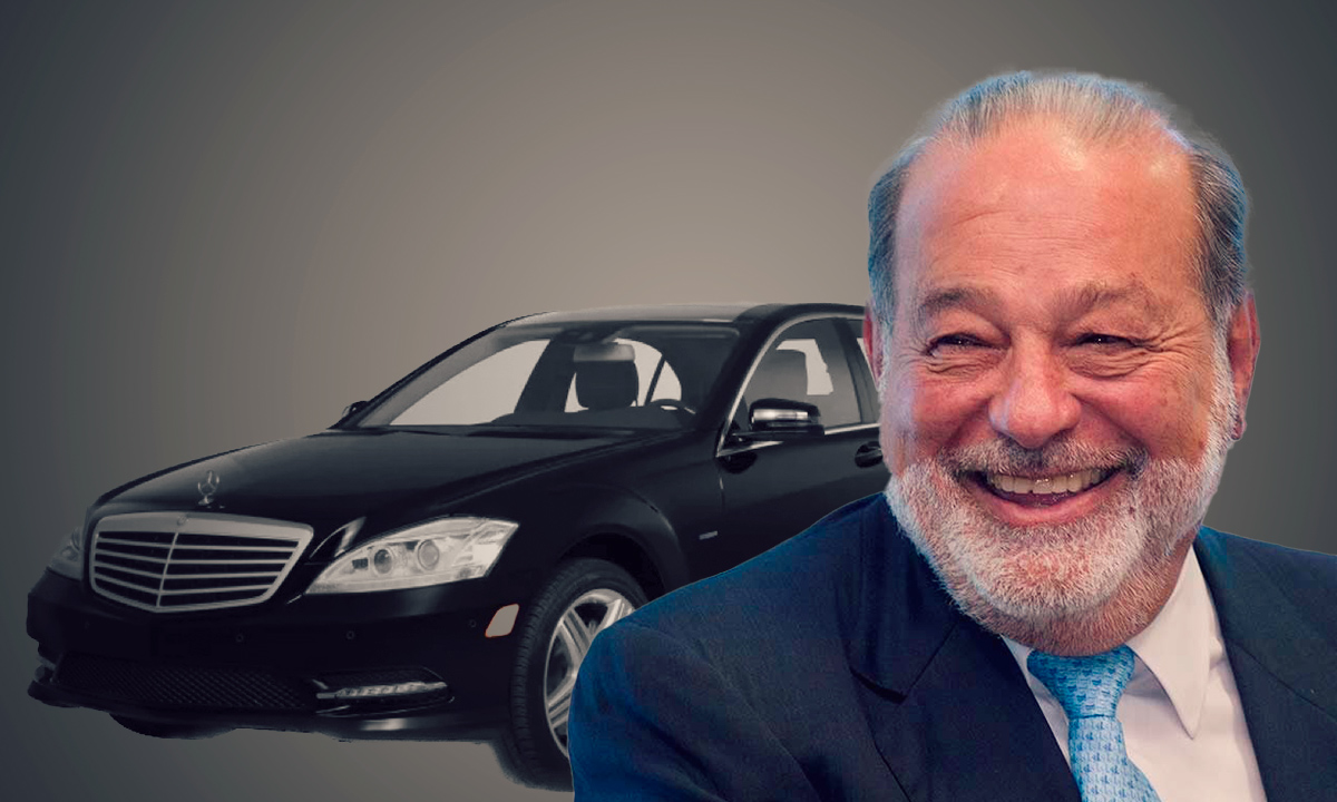Carlos Slim: Este es el Mercedes Benz que ha tenido desde 2013 y sigue utilizando