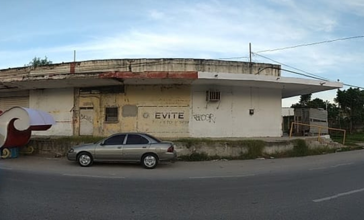 Estación original de ferrocarril de Campeche, en el centro de la ciudad.