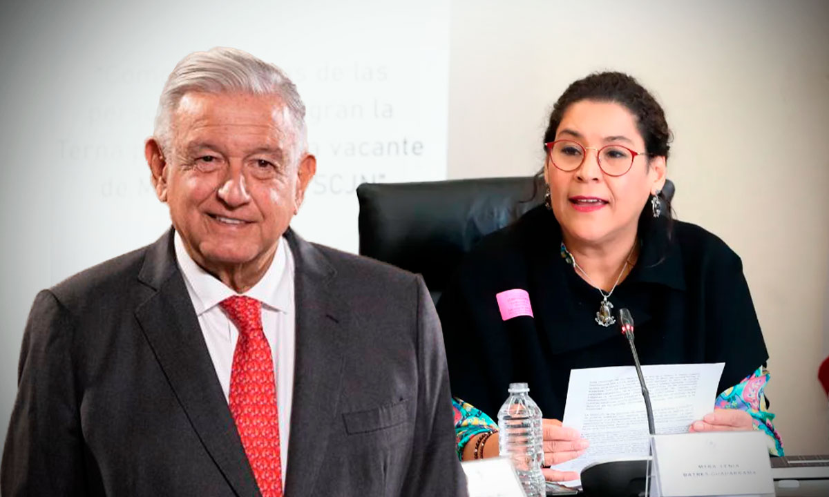 AMLO elige a Lenia Batres como la nueva ministra de la SCJN; ocupará el lugar dejado por Arturo Zaldívar