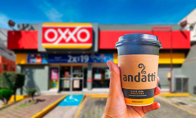 Así llegó el café Andatti a los Oxxo en México