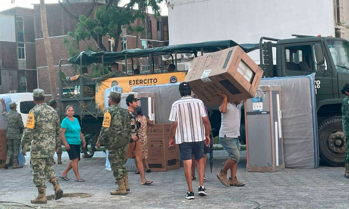 Más de 80% de electrodomésticos para damnificados de Acapulco se surtirán en México: CCE