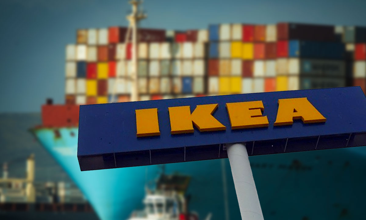 Ikea advierte sobre retrasos en sus productos ante desvío de contenedores en el Mar Rojo
