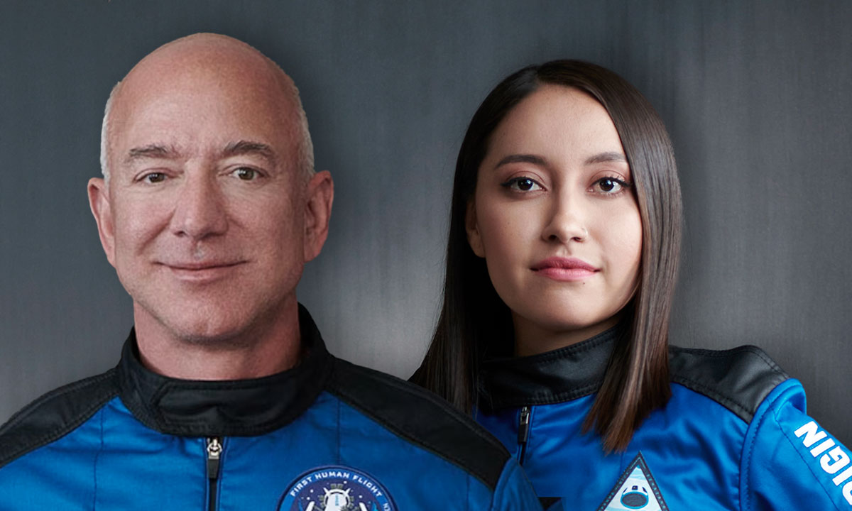 ¿Cómo fue qué Jeff Bezos ayudó a Katya Echazarreta a llegar al espacio?