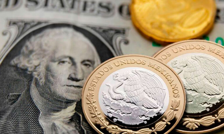 Peso mexicano cierra al alza impulsado por la cifra del empleo en EU