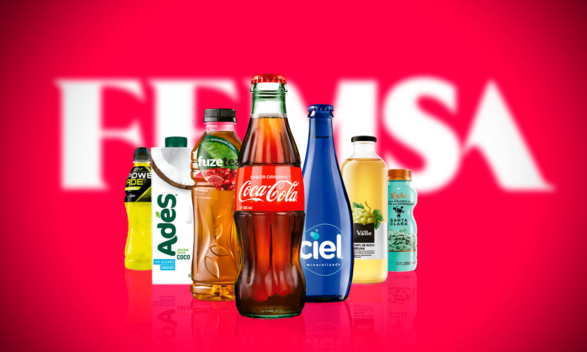 ¿Qué productos embotella Coca-Cola Femsa? Catálogo de la envasadora mexicana