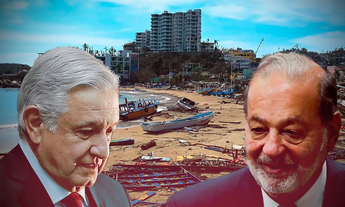 El pacto de Carlos Slim con AMLO para el renacimiento de Acapulco