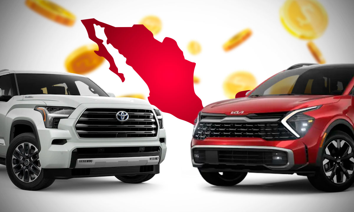KIA y Toyota, en la contienda por ser la cuarta marca con más autos vendidos en México 