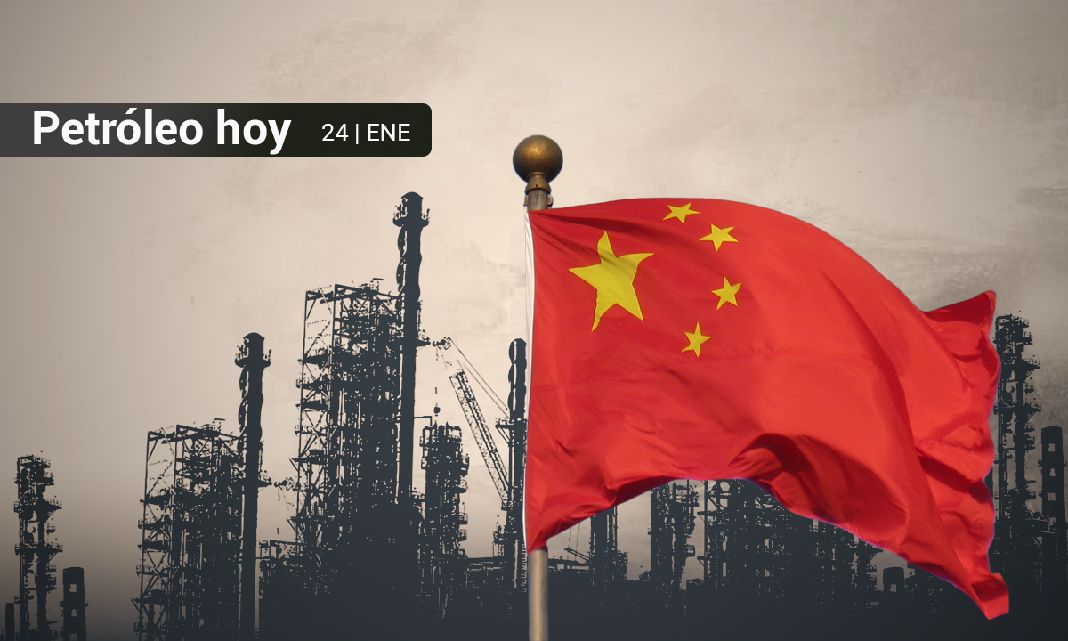 Petróleo sube ante las tensiones en el Mar Rojo y los estímulos en China