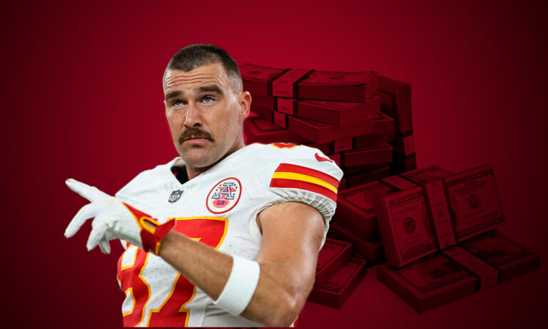 Travis Kelce: A esto asciende la fortuna del novio de Taylor Swift y jugador de la NFL