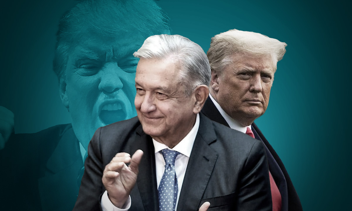 AMLO minimiza amenazas de Donald Trump de cerrar la frontera si regresa al poder
