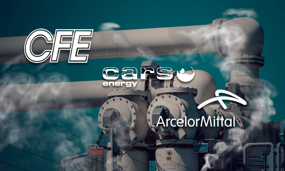 CFE formaliza alianzas con Carso y ArcelorMittal para transporte y suministro de gas natural