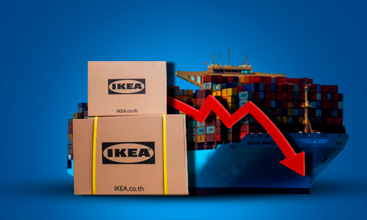 Ikea bajará precios a pesar de interrupciones en el transporte marítimo en el Mar Rojo