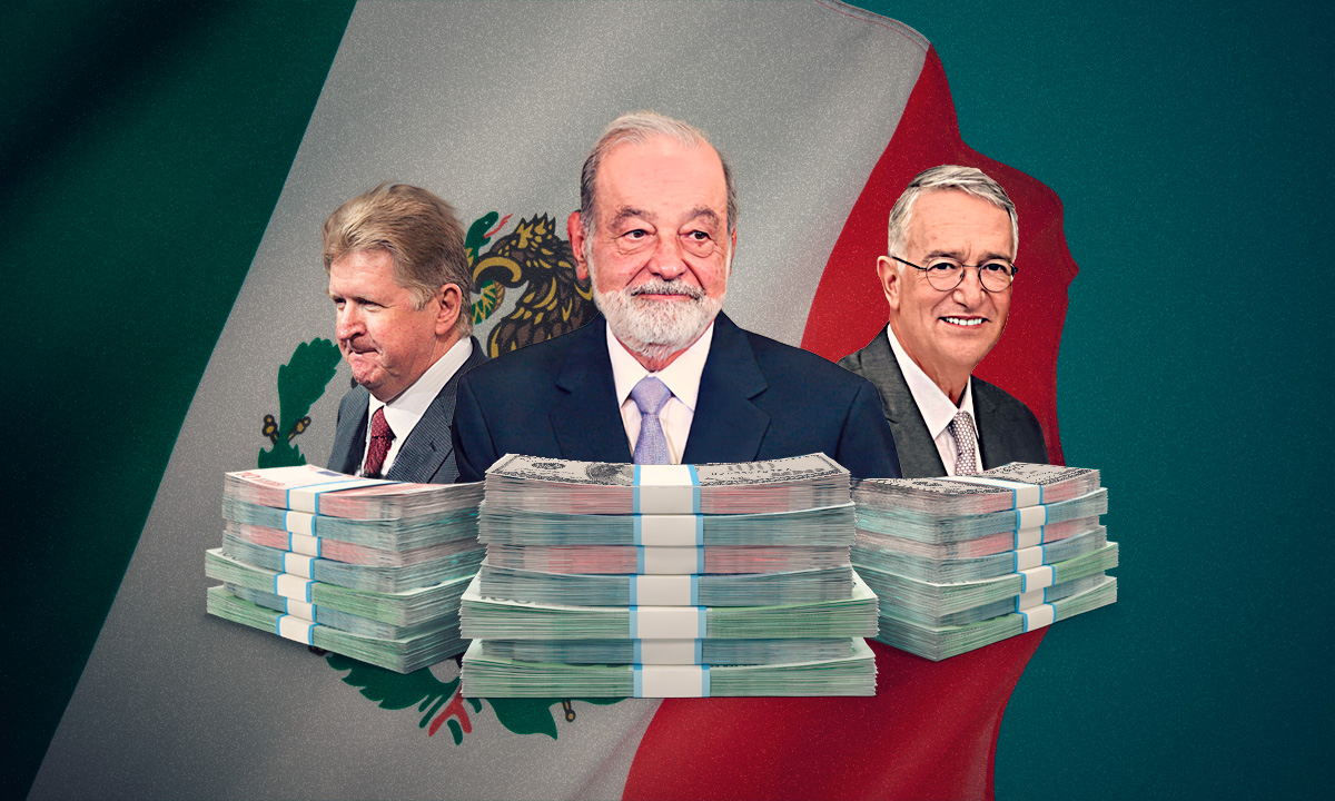Los millonarios más ricos de México en enero de 2024