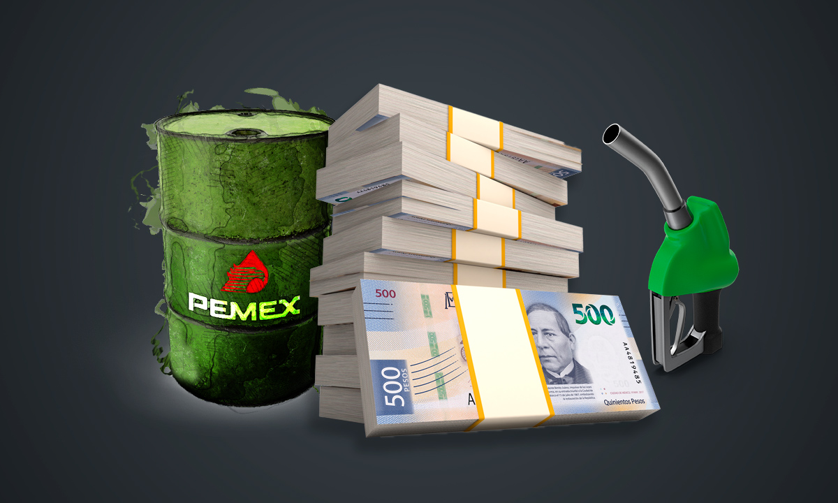 Ayudas del gobierno federal a Pemex sumarán 200,000 millones de pesos en 2024