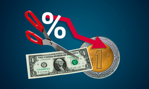 Peso mexicano suma su tercer caída consecutiva ante el dólar; se deprecia 0.25%